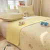 Colcha acolchada de algodón 100% Clase A, pieza única, sábana de cama de algodón puro engrosada, juego de tres piezas para colchón de tatami, cama kang, apto para todas las estaciones