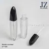 Jinze Pedido Tubo Redondo Asimétrico para Brillo de Labios Tubo de Plástico Vacío Material de Empaque