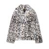 Chaqueta de Piel Sintética con Estampado Animal Estilo Europeo y Americano para Mujer Popular de Exportación Transfronteriza para Aliexpress