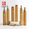 Frasco de vidro para líquido oral de 10ml frasco fino de colágeno dividido frasco de xarope tampa superior pontiaguda frasco de baioneta fábrica em estoque