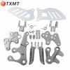 Adecuado para Suzuki Big R Gsxr1000 K5/K6/K7K/8 05-08 Ensamblaje de Pedal Delantero Soporte de Triángulo Trasero