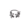 Anillo de Flor Hueca Pequeño Fresco Diseño Nicho Moda Mujer Sentido Avanzado Personalidad Anillo de Dedo 2023 Nueva Moda