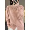 Cárdigan para mujer 2026 otoño e invierno nuevo estilo abrigo de imitación lana holgado corto elegante camisa de manga larga