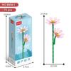 Bloques de Construcción Serie Flores Puzzle Lele Brothers Bloques de Construcción de Partículas Pequeñas Ensamblaje Rosa Simulación Compatible con un Modelo de Bloques de Construcción Alto