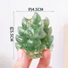 Granos de cristal natural transfronterizos resina de goma zorro de nueve colas pequeño adornos de muñeca de animal de cristal para el hogar sala de estar venta al por mayor