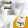 Cola para Tecido Kineshinex para Roupas, Adesivo Lavável e à Prova d'Água para Logos e Estampas, Cola para Reparo de Logos em Roupas