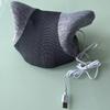 Almohada de masaje para reparación de columna cervical de PU, almohada cervical de tracción de arco inverso, corrector de estiramiento de columna, almohada para el cuello de espuma de PU al por mayor