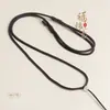 Cordón trenzado ajustable hecho a mano para colgante, Cordón para collar DIY para jade, piedra preciosa, ágata, Cordón para colgante unisex, Hilo teñido