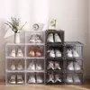 Caja de Almacenamiento de Acrílico Amazon Más Vendida Caja de Almacenamiento Transparente Caja de Almacenamiento Almacenamiento de Zapatos Caja de Exhibición Fabricante Mayorista