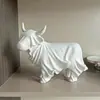 Novo Produto Quente Estátua de Cachorro Fantasma Yak Fantasma Ornamento de Resina Decoração de Festa de Halloween Artesanato