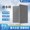 Ladrillos Permeables para Pavimento de 60 mm de Espesor, Ladrillos Permeables para Patio, Ladrillos Permeables Cuadrados de Cemento Color Natural, Fábrica de Ladrillos Permeables Cuadrados de Cemento para Banqueta