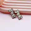 Placa de Letras Acrílicas Accesorios de Estrella de Cinco Puntas DIY Pegamento de Crema Funda de Teléfono Imán para Refrigerador Pasador Joyería Materiales para Ropa