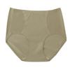 Ropa interior de algodón sin costuras para mujer, talla grande, seda morera 7A, antibacteriana, cintura alta, abdomen, venta al por mayor