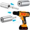 Suministro directo de fábrica, llave universal de acero al cromo vanadio, llave métrica en pulgadas cromada, funda multifuncional de 7-19 mm, venta al por mayor