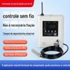 Controlador de nível de líquido sem fio remoto, display de transmissão remota, caixa de controle de nível de água automática 4G, medidor de nível de líquido, piscina de incêndio