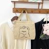 Bolso de lona de alto valor Baoma saliendo simple compacto tridimensional bolso viajero engrosado trabajo lonchera