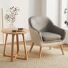 Sillón individual para apartamento de alquiler, Lindo juego de sofá para uso doméstico, Silla de ocio para balcón de sala de estar, Sillón reclinable, Estilo nórdico
