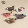 Mini bolsa de bolas de masa hervida, ligera y de moda, de nailon, para guardar auriculares, lápiz labial, monedero, directa de fábrica