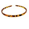 Diadema de plástico de 0.8 cm directa de fábrica para mujer, antideslizante con dientes, simple, delgada, diadema para lavar la cara, horquilla para presionar el cabello