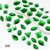 Resina Mixta al por mayor, Pedrería cosida a mano, Piedras irregulares de gota de agua, marquesa, satélite cosidas a mano, Hebilla plana de doble agujero, Accesorios de ropa DIY