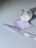 Exclusivo Transfronterizo Arte para Uñas Camaleón Ojo de Gato Lentejuelas Brillantes Escamas de Colores Polvo Brillante Arena Movediza Hecho a Mano DIY Escamas Brillantes