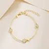 Pulsera de Ojo de Gato Amor para Mujer Diseño de Nicho Pulsera Personalizada Temperamento Estudiante Mejor Amiga Joyería de Celebridad de Internet Pulsera