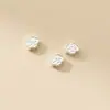 Pulseira de contas espaçadoras Ruyi em prata tailandesa envelhecida 925 6mm contas soltas vintage material para cordão DIY acessórios feitos à mão S0572