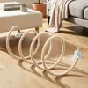 Túnel para Gatos com Varinha de Brinquedo, Brinquedo Túnel para Filhotes, Túnel Arco-Íris Brinquedo de Autoentretenimento que Consome Energia