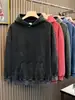 Moletom com Capuz Desgastado de Algodão Lavado Americano para Primavera e Outono Masculino Streetwear Marca Tendência Moletom Solto Moletom de Casal Top Tendência