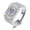 Venta caliente transfronteriza Anillo popular europeo y americano para hombre Anillo redondo dominante para hombre Venta caliente Anillo de suministro caliente