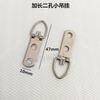 Accesorios para marcos de fotos, hebillas para colgar, anilla para colgar, gancho invisible, clavos de metal, gancho para colgar marcos de fotos, hebillas oscuras para colgar, accesorios para pintar con dientes de sierra