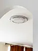 [Transfronteiriço] Luminária de Estudo, Luxo Leve Formato Redondo, Amiga dos Olhos para Quarto Principal, Luminária para Quarto de Crianças, Luminária de Teto para Quarto Estilo Bauhaus Minimalista