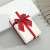 Nova Caixa Retangular de Batom com Laço Caixinha Simples para Embalagem de Perfume Caixa de Presente de Feriado Aniversário Capa Céu e Terra