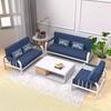 0A Sofá Cama Plegable Doble Uso Sala de Estar de Apartamento Pequeño Tela Simple Arte de Hierro Individual Doble Económico Habitación de Alquiler Sa