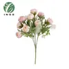 Ramo Artificial de Rosas Diamante de Primavera, Flores Decorativas para Muebles y Vestíbulos de Hotel, Accesorios de Fotografía Accesorios de Flor de Rosa