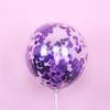 Cor lantejoulas balão enchimento transparente 12 polegadas decoração de aniversário Balão Mágico micro empresa empurrar pequeno presente