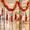 Decoraciones colgantes para el Festival de Medio Otoño y el Día Nacional, guirnaldas para centros comerciales y tiendas, cintas coloridas, adornos colgantes, suministros para la decoración de la atmósfera de eventos y escenas