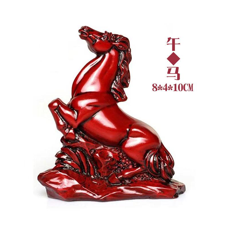 3寸仿红木十二生肖