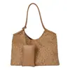 Bolso de axila texturizado con estampado de leopardo de estilo coreano para mujer, bolso de hombro de moda otoño 2026, bolso cruzado simple y casual