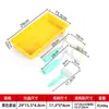 Directamente de la fábrica fuente: Set de bandeja para pincel de 4 pulgadas, set de herramientas para pared con rodillo, bandeja de plástico para pintura