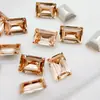 Venta al por mayor arte de uñas punta diamante de cristal 5T rectangular ángulo recto cristal grande azúcar 10*14 rojo neto explosiones adornos de diamante para uñas