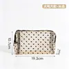 Nueva bolsa de aseo de malla con forma de corazón, bolsa de maquillaje, bolsa de almacenamiento de cosméticos para mujer, bolsa simple de gran capacidad para cuidado de la piel y maquillaje