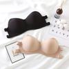 Sexy Ropa Interior de Hombro Descubierto Hermoso Tubo para el Pecho de Espalda sin Aros de Acero Recogido Una Palabra para Usar Exterior Envoltura de Pecho Sin Marcas Transpirable Ropa Interior para Mujer