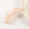 Pinza de Plátano con Lazo de Color Gelatina Coreana Moda Tendencia para Volumen de Cabello Grande Práctico Versátil Pinza para Cola de Caballo Venta al Por Mayor