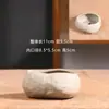 Maceta de Cerámica con Flor Suculenta de Piedra Artificial Creativa Balcón Hogar Cerámica Gruesa Control de Raíces Maceta Pequeña para Bonsái Liquidación Especial Venta al por Mayor