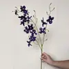 Flores Artificiales para Boda Colección Morada Serie Salón de Bodas Jardín Monet Arco Exterior Muro de Flores Estudio Fotográfico Floral Paisajismo