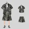 Camisa floral de manga corta, Ropa de playa de Hainan, Estilo hawaiano de Sanya, Conjunto de pantalones cortos finos de verano para hombre y pareja de viaje a Tailandia