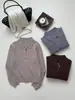 Suéter de punto 100% lana pura, nueva colección otoño/invierno para mujer, suéter de manga larga con media cremallera, color liso, versátil suéter de lana con trenzado para mujer