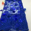 Novos Produtos Vestido Cheongsam Bordado com Miçangas Tecido Bordado com Chip Spot Tecido Bordado a Laser Tridimensional com Lantejoulas