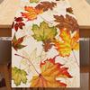 Nuevo camino de mesa de otoño de Amazon, calabaza de Halloween, crisantemo, camino de mesa de otoño, decoración para el hogar, la sala de estar, el comedor, la mesa de fiesta